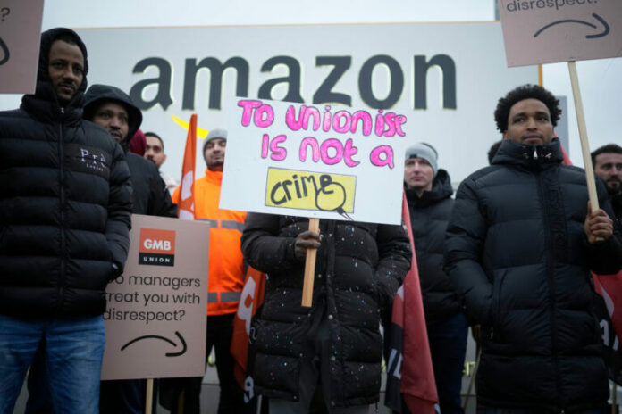 每天4小时，亚马逊英国仓库工人PD期间要大罢工！